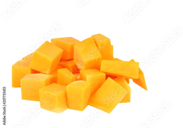Obraz Butternutsquash Cubes
