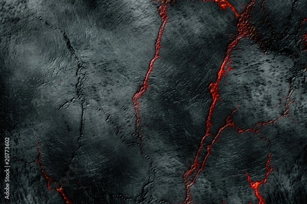 Obraz Tekstura wulkanu