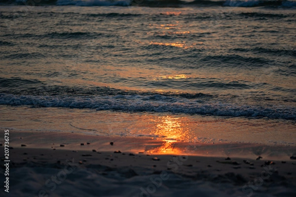 Fototapeta Sea sunset