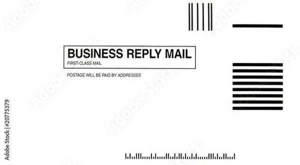 Obraz Business Reply Envelope