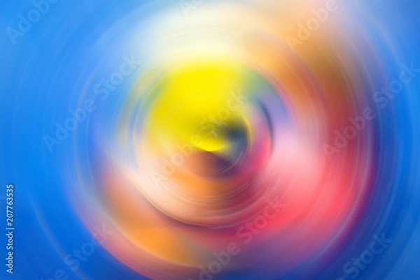 Fototapeta Abstract background. Multi-colored spots. Soft focus, blur