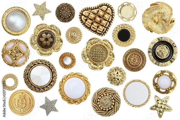 Obraz Gold Buttons