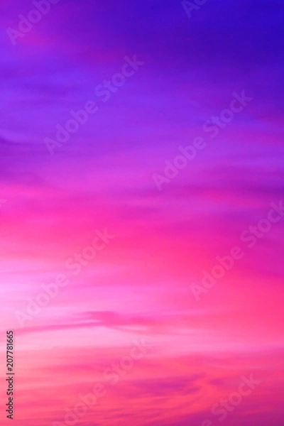 Obraz Spectacular colorful sunset skies. Nature abstract background.