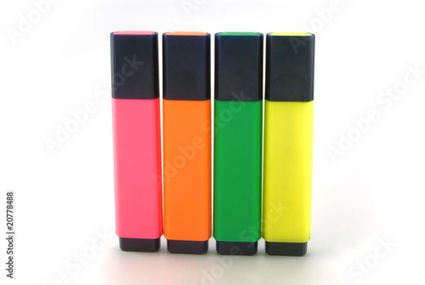 Obraz set of highlighters