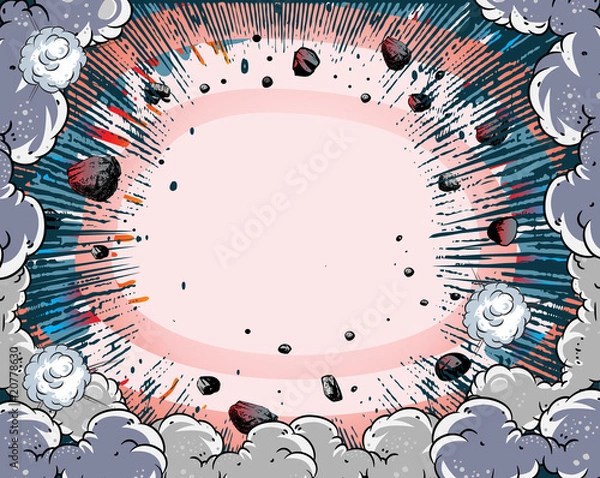 Obraz Eksplozja komiksu