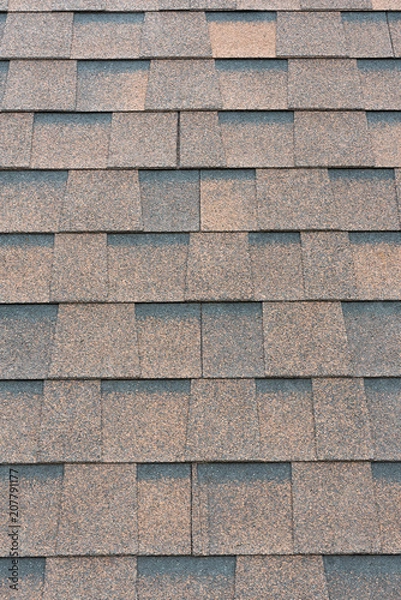 Obraz shingles roof background and texture