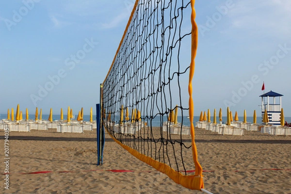 Obraz Volleyballnetz