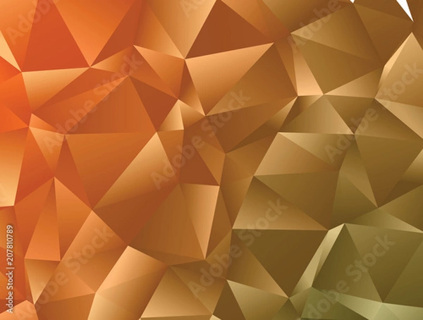 Obraz Geometrical  abstract background.  Modern pattern in halftone style with gradient. The best graphic resource for your design.