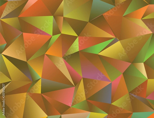 Obraz Geometrical  abstract background.  Modern pattern in halftone style with gradient. The best graphic resource for your design.