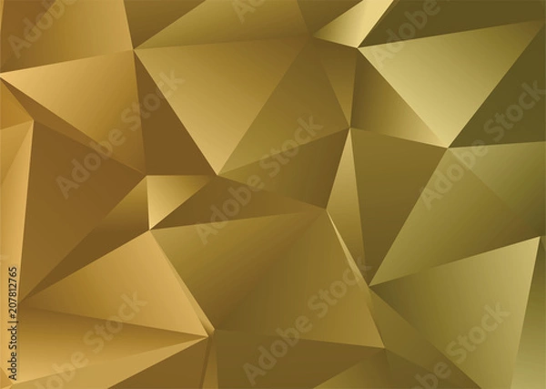 Obraz Geometrical  abstract background.  Modern pattern in halftone style with gradient. The best graphic resource for your design.