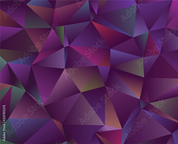 Obraz Geometrical  abstract background.  Modern pattern in halftone style with gradient. The best graphic resource for your design.