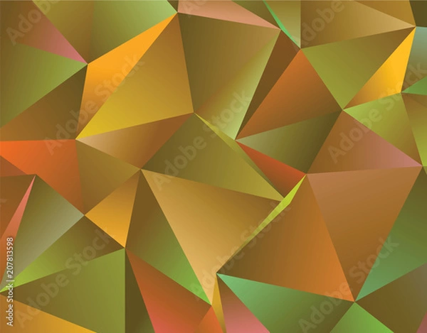 Obraz Geometrical  abstract background.  Modern pattern in halftone style with gradient. The best graphic resource for your design.
