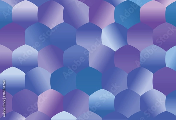 Obraz Geometrical  abstract background.  Modern pattern in halftone style with gradient. The best graphic resource for your design.