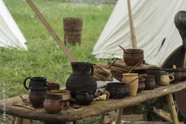 Obraz глиняная посуда