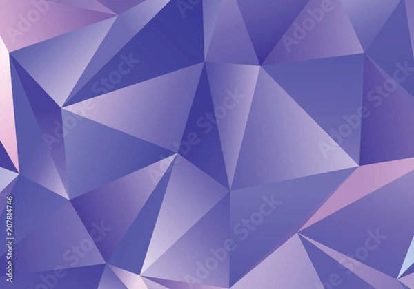 Obraz Geometrical  abstract background.  Modern pattern in halftone style with gradient. The best graphic resource for your design.