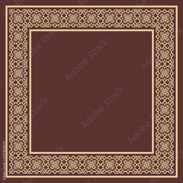 Fototapeta Vintage decorative frame