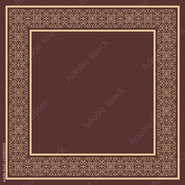 Fototapeta Vintage decorative frame