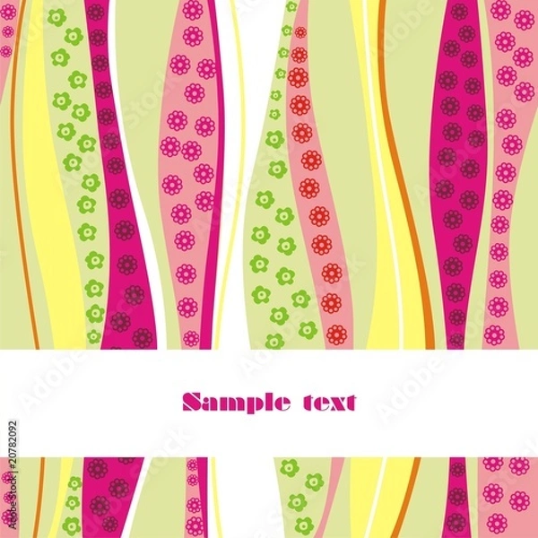 Fototapeta Texture for postcard