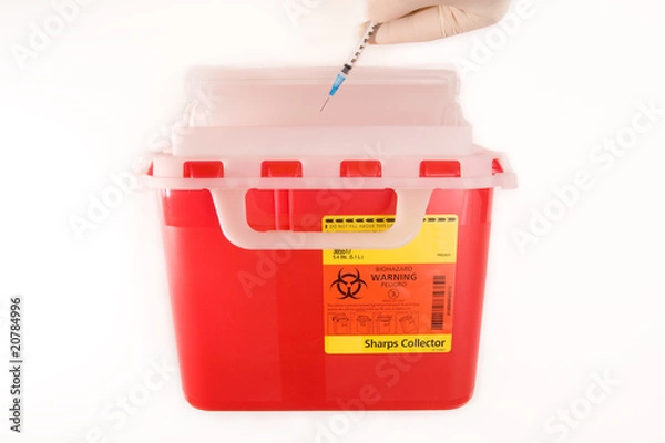 Fototapeta Sharps Disposal