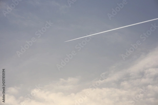 Fototapeta 飛行機雲