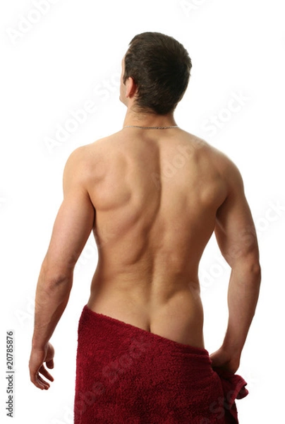 Obraz Young Muscular Man