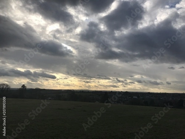Obraz Dark sunset