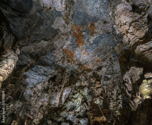 Obraz Colorful Cave Ceiling texture