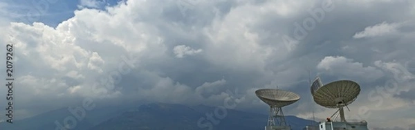 Obraz dish aerial  panorama