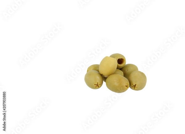 Obraz Olives green bunch