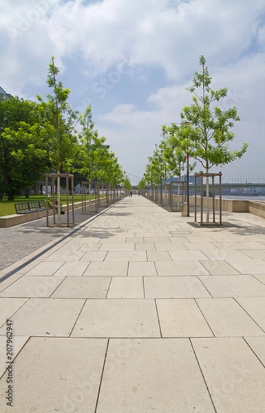 Fototapeta Rheinboulevard Köln