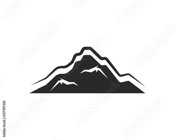 Obraz Mountains Logo
