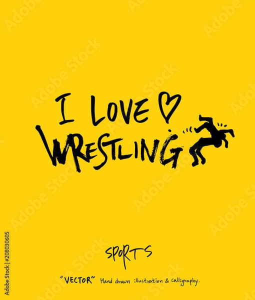 Fototapeta 
스포츠 포스터 / 손으로 그린 스포츠 그림