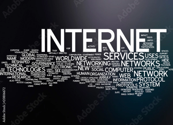 Fototapeta Internet