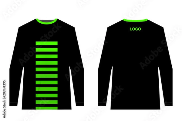 Obraz MTB jersey templates