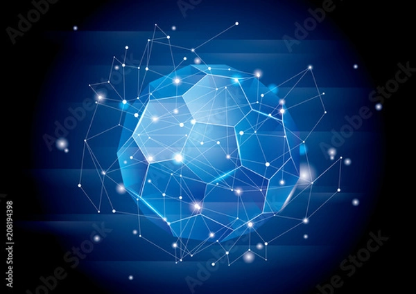 Obraz Abstract background concept design.use layer overlay effect.