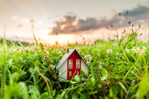 Obraz Traum vom Eigenheim