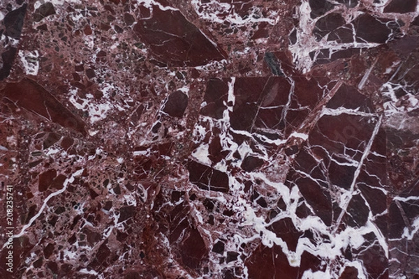 Obraz The red marble. Texture.