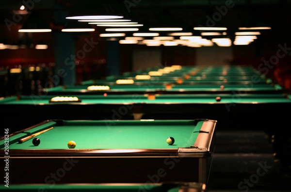 Obraz Billiard room