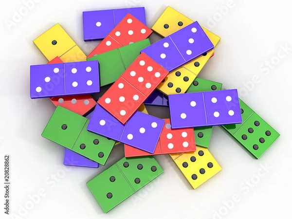 Obraz Domino