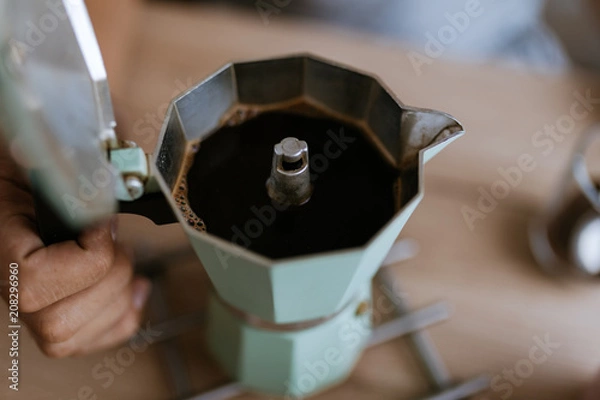 Obraz Preparing Coffee