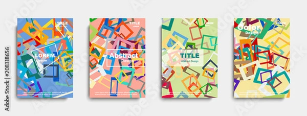 Obraz Abstract cover design. banners