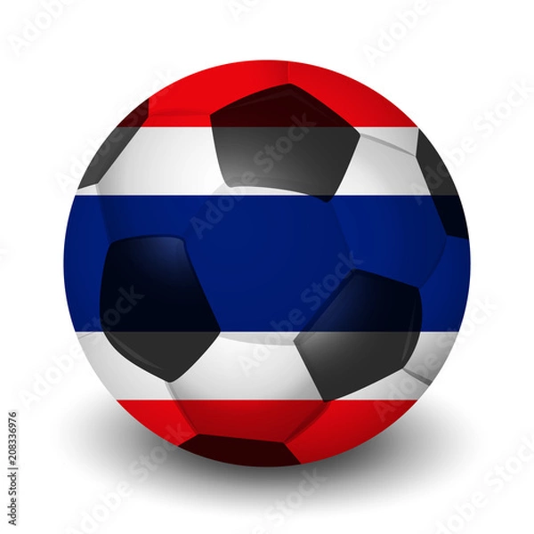 Obraz タイ　サッカー　国　アイコン