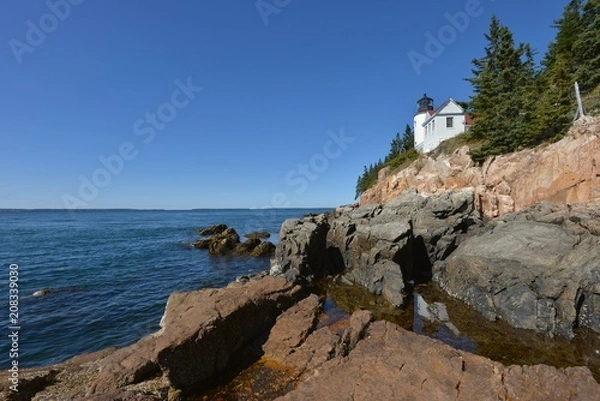 Obraz Bass Harbor Head Lighthouse