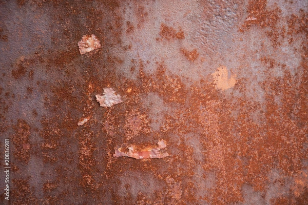 Obraz Grunge rusty metal texture background