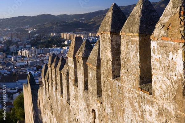 Obraz alcazaba de malaga