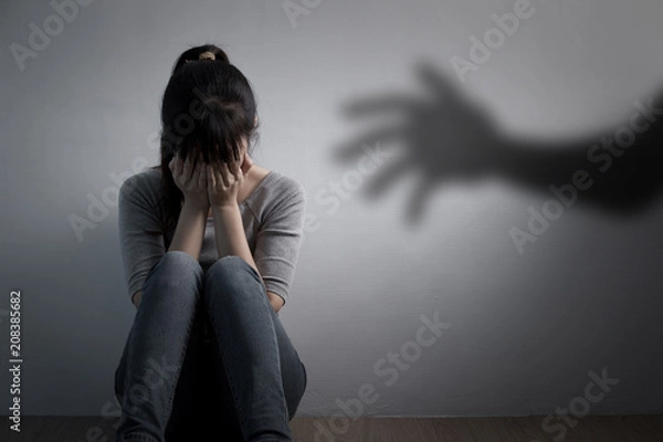 Obraz Kobieta z molestowaniem seksualnym