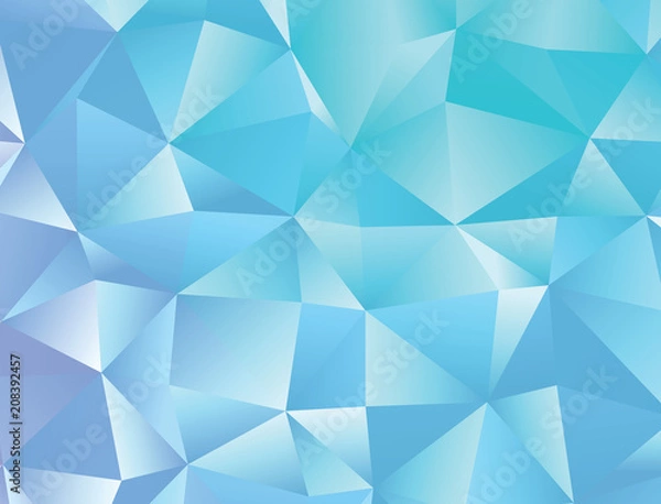 Obraz Abstract vector  polygonal  background. Low poly triangular pattern. The best graphic resourse for your design works.Modern abstract  colorful background  with a beautiful  illustaration.