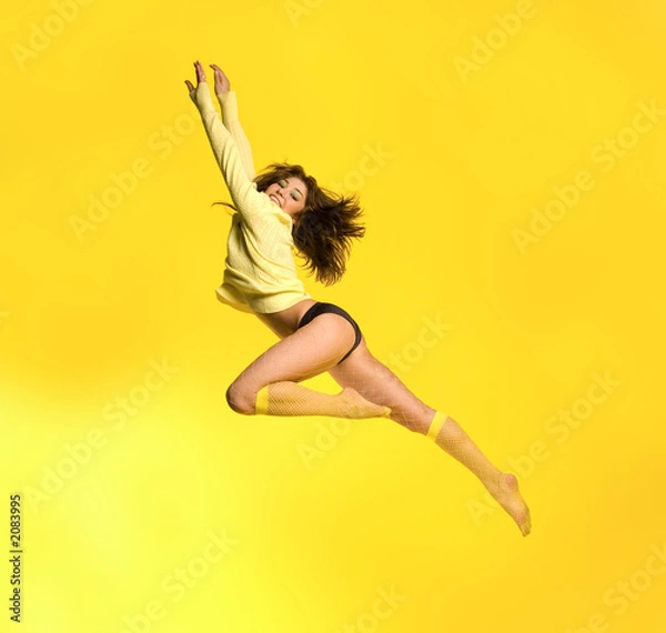 Obraz sporty model superman-flying