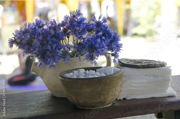 Obraz Sugar and flowers