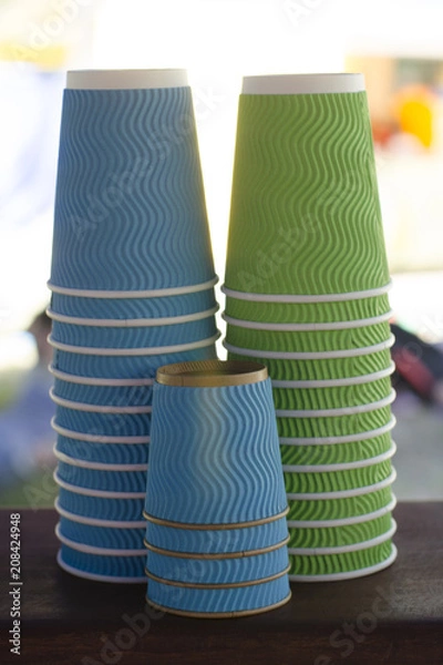 Obraz Cardboard cups